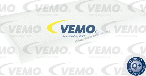 Vemo V40-30-1002 - Suodatin, sisäilma inparts.fi