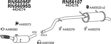 Veneporte 770252 - Pakoputkisto inparts.fi