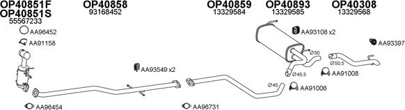 Veneporte 400716 - Pakoputkisto inparts.fi