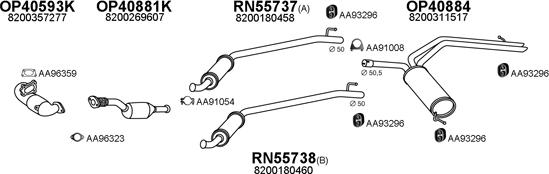 Veneporte 550490 - Pakoputkisto inparts.fi