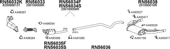 Veneporte 550686 - Pakoputkisto inparts.fi