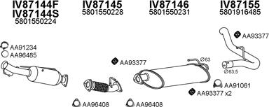 Veneporte 870064 - Pakoputkisto inparts.fi