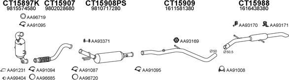 Veneporte 290002 - Pakoputkisto inparts.fi