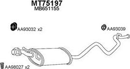 Veneporte 750026 - Pakoputkisto inparts.fi