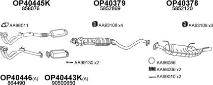 Veneporte 770067 - Pakoputkisto inparts.fi