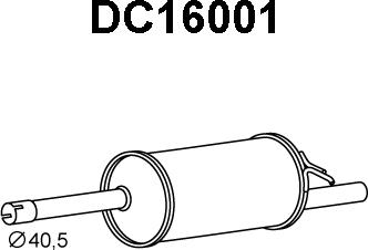 Veneporte DC16001 - Takaäänenvaimentaja inparts.fi