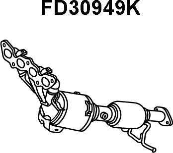 Veneporte FD30949K - Pakosarjakatalysaattori inparts.fi