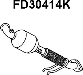 Veneporte FD30414K - Katalysaattori inparts.fi