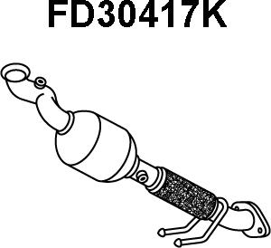 Veneporte FD30417K - Katalysaattori inparts.fi