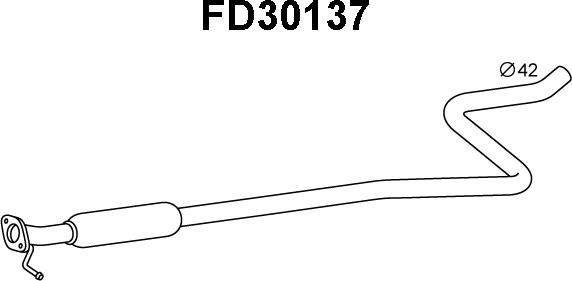 Veneporte FD30137 - Etuäänenvaimentaja inparts.fi