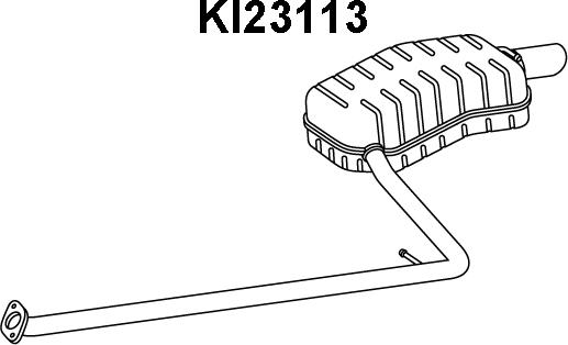 Veneporte KI23113 - Takaäänenvaimentaja inparts.fi