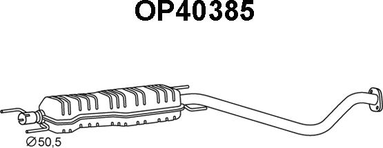 Veneporte OP40385 - Keskiäänenvaimentaja inparts.fi