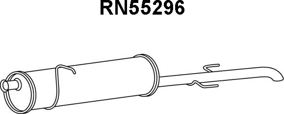 Veneporte RN55296 - Takaäänenvaimentaja inparts.fi