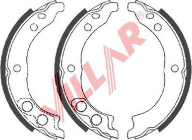 Villar 629.0847 - Jarrukenkäsarja, seisontajarru inparts.fi