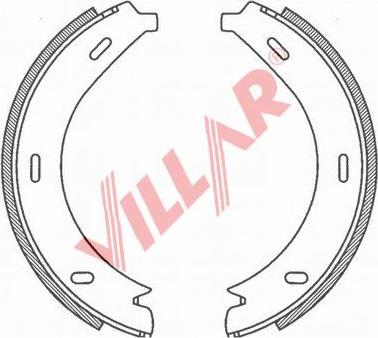 Villar 629.0793 - Jarrukenkäsarja, seisontajarru inparts.fi