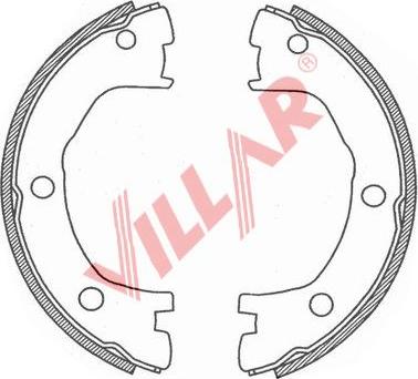 Villar 629.0723 - Jarrukenkäsarja, seisontajarru inparts.fi