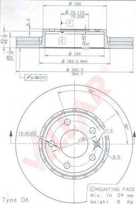 Villar 628.1159 - Jarrulevy inparts.fi