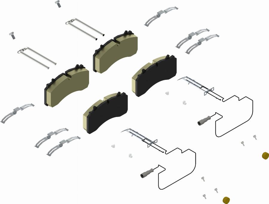 WABCO 6402509212 - Jarrupala, levyjarru inparts.fi