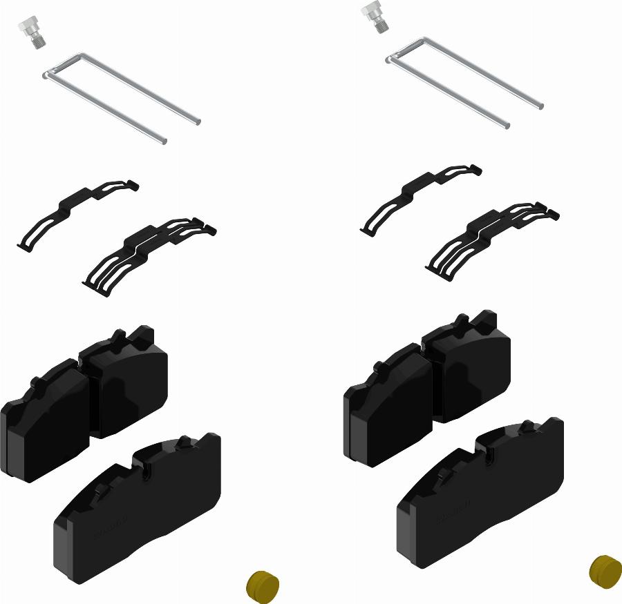 WABCO 12 999 782 - Jarrupala, levyjarru inparts.fi