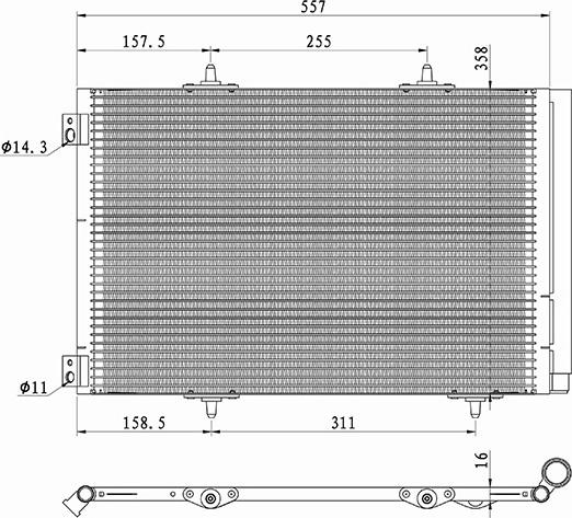 Waeco 8880400601 - Lauhdutin, ilmastointilaite inparts.fi