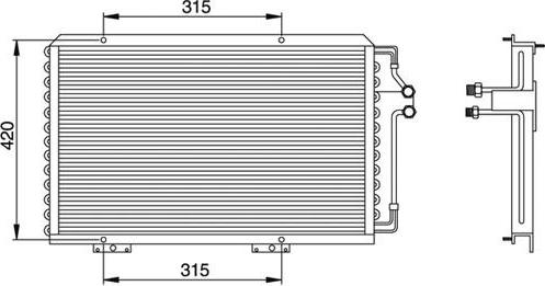 Waeco 8880400092 - Lauhdutin, ilmastointilaite inparts.fi