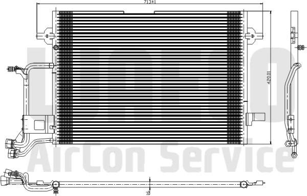 Waeco 8880400057 - Lauhdutin, ilmastointilaite inparts.fi