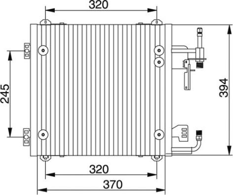 Waeco 8880400142 - Lauhdutin, ilmastointilaite inparts.fi