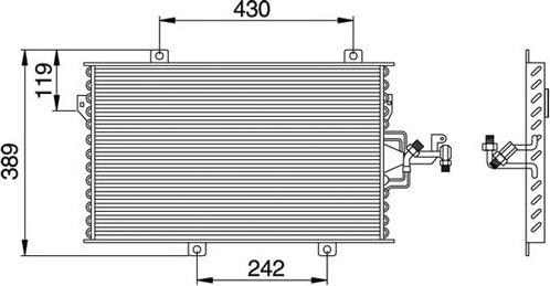 Waeco 8880400116 - Lauhdutin, ilmastointilaite inparts.fi