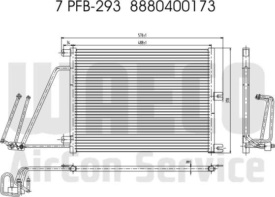 Waeco 8880400173 - Lauhdutin, ilmastointilaite inparts.fi