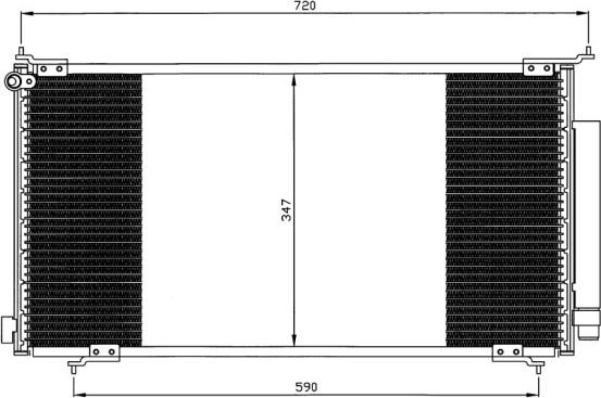 Waeco 8880400343 - Lauhdutin, ilmastointilaite inparts.fi