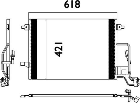 Waeco 8880400319 - Lauhdutin, ilmastointilaite inparts.fi