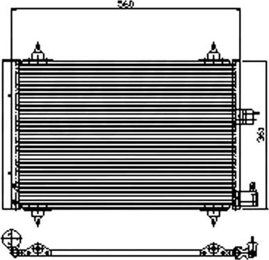 Waeco 8880400276 - Lauhdutin, ilmastointilaite inparts.fi