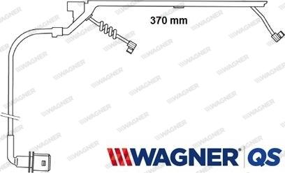 Wagner 587040W - Kulumisenilmaisin, jarrupala inparts.fi