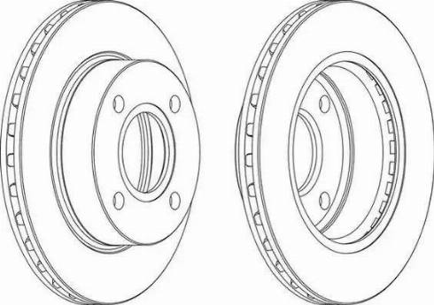 HELLA 8DD 355 102-221 - Jarrulevy inparts.fi