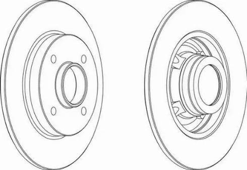 FOMAR Friction FO 4173 - Jarrulevy inparts.fi