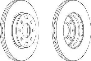 Adriauto GLBD0283 - Jarrulevy inparts.fi