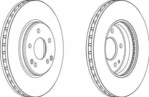 Ferodo DDF985C - Jarrulevy inparts.fi