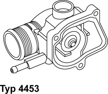 WAHLER 4453.87D - Termostaatti, jäähdytysneste inparts.fi