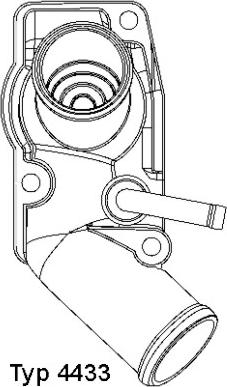 WAHLER 4433.92D - Termostaatti, jäähdytysneste inparts.fi