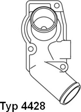 WAHLER 4428.92D - Termostaatti, jäähdytysneste inparts.fi