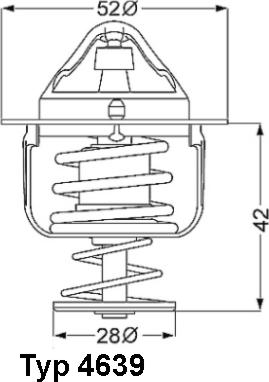 WAHLER 4639.82D - Termostaatti, jäähdytysneste inparts.fi