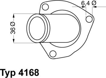 WAHLER 4168.92D - Termostaatti, jäähdytysneste inparts.fi