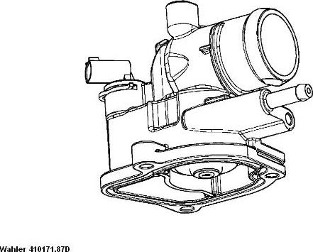 WAHLER 410171.87D - Termostaatti, jäähdytysneste inparts.fi