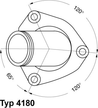 WAHLER 4180.82D - Termostaatti, jäähdytysneste inparts.fi