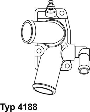 WAHLER 4188.92D - Termostaatti, jäähdytysneste inparts.fi