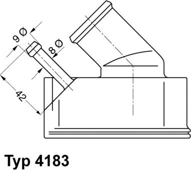 WAHLER 4183.82D - Termostaatti, jäähdytysneste inparts.fi