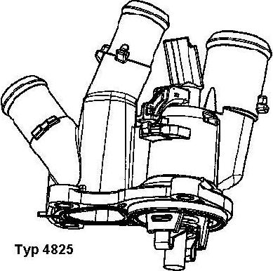 WAHLER 4825.98D - Termostaatti, jäähdytysneste inparts.fi