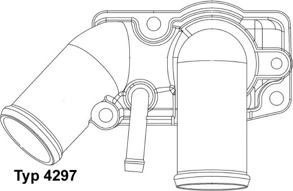 WAHLER 4297.92D - Termostaatti, jäähdytysneste inparts.fi