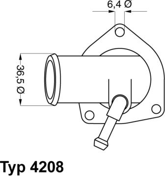 WAHLER 4208.92D - Termostaatti, jäähdytysneste inparts.fi