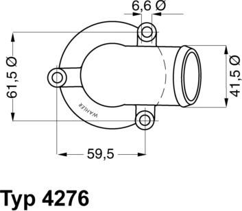 WAHLER 4276.87D - Termostaatti, jäähdytysneste inparts.fi